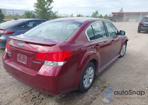 2011 Subaru Legacy 2.5I Premium из США, поврежденный, VIN 4S3BMCC62B3216836